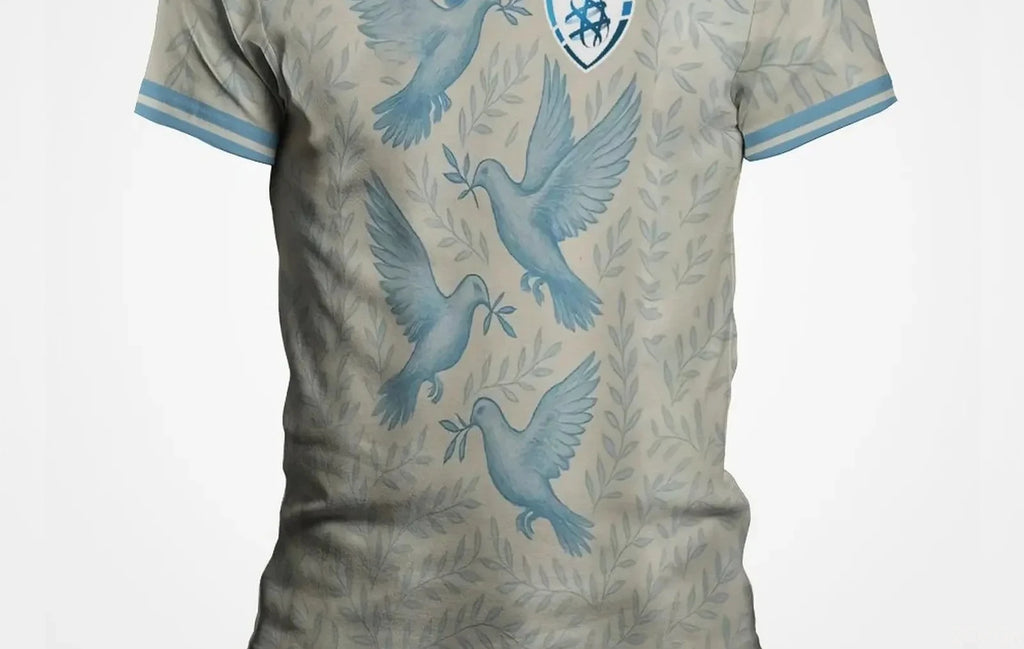 Fashion Israel Flag Football Jersey For Men Summer Trend Short Sleeve 3D Printed T Shirt Cool Streetwear Sports Kids Tees Tops