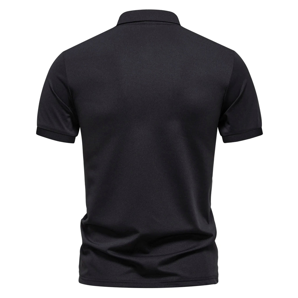 2026 NEW Quick-drying Short-sleeved POLO Shirt For Outdoor Sports and Fitness Breathable and Cool Mesh Lapel Top