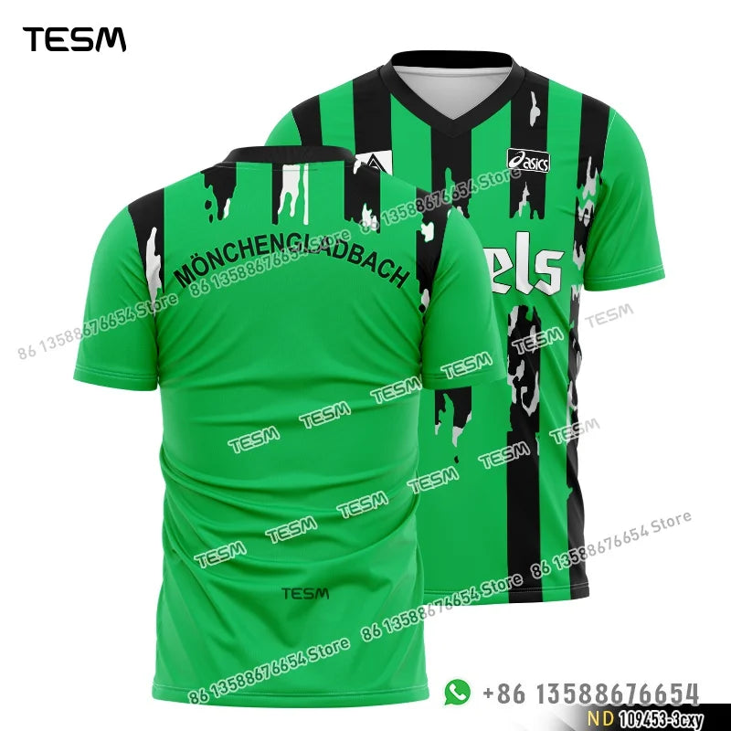 TESM Parent-Child Sports T-Shirts Summer Breathable Short-Sleeved Men Sublimation Printed Jerseys Couple T-Shirts Party Tops