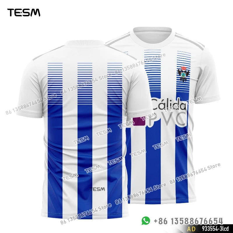 TESM Parent-Child Sports T-Shirts Summer Breathable Short-Sleeved Men Sublimation Printed Jerseys Couple T-Shirts Party Tops