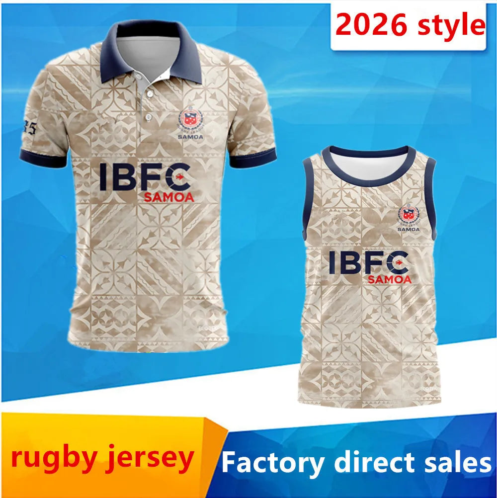 New style 2026 rugby jersey vest jacket Hoodie Training suit