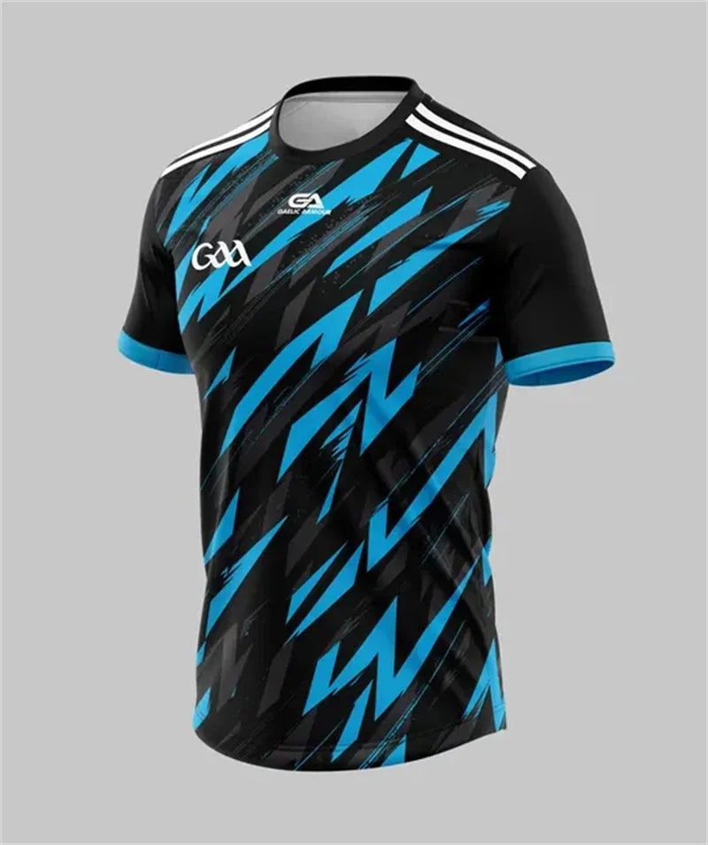 Colorful Football Uniforms Men's and Women's Football Shirts Jersey Training T-Shirts Tennis Training Wear Sports Fitness Wear