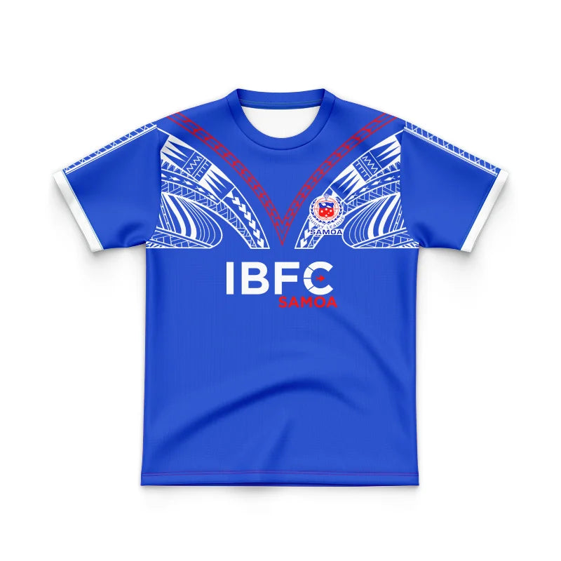 2026 samoa rugby jersey Leisure t-shirt Woman man children youth SAMOA rugby shirt Casual sportswear vest kids Age 3~13