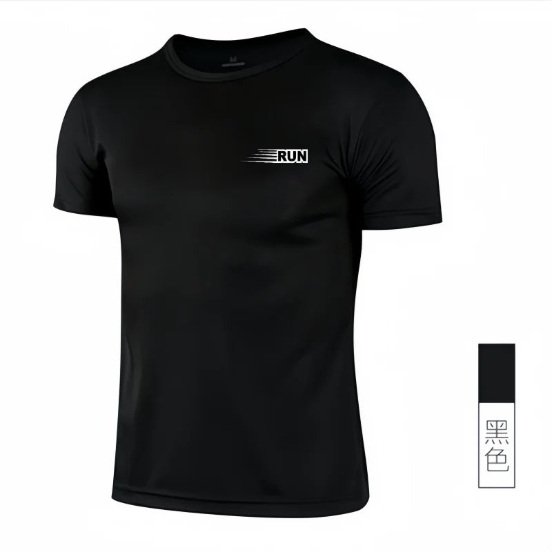 Quick Dry Running Shirt Football Shirt Men's Sportswear Men's Jogging T-shirt Quick Dry Compression Sports T-shirt Gym