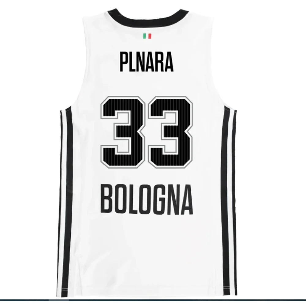 2025 New Arriving Virtus Bologna White Euroleague Home Basketball Jerseys 3d Print Sports Jerseys Summer Men's Training Tank Top
