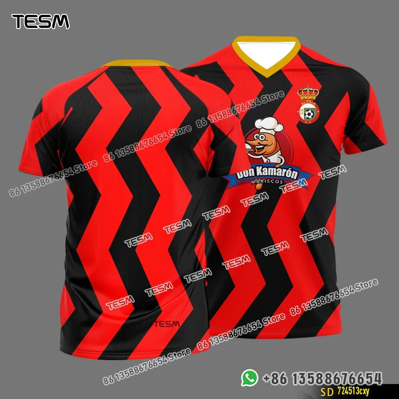 TESM Parent-Child Sports T-Shirts Summer Breathable Short-Sleeved Men Sublimation Printed Jerseys Couple T-Shirts Party Tops