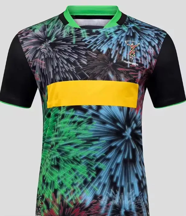 2026 harlequins rugby jersey HARLEQUINS rugby shirt Leisure sports t-shirt