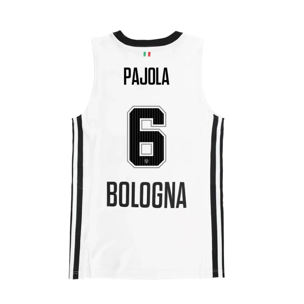 2025 New Arriving Virtus Bologna White Euroleague Home Basketball Jerseys 3d Print Sports Jerseys Summer Men's Training Tank Top