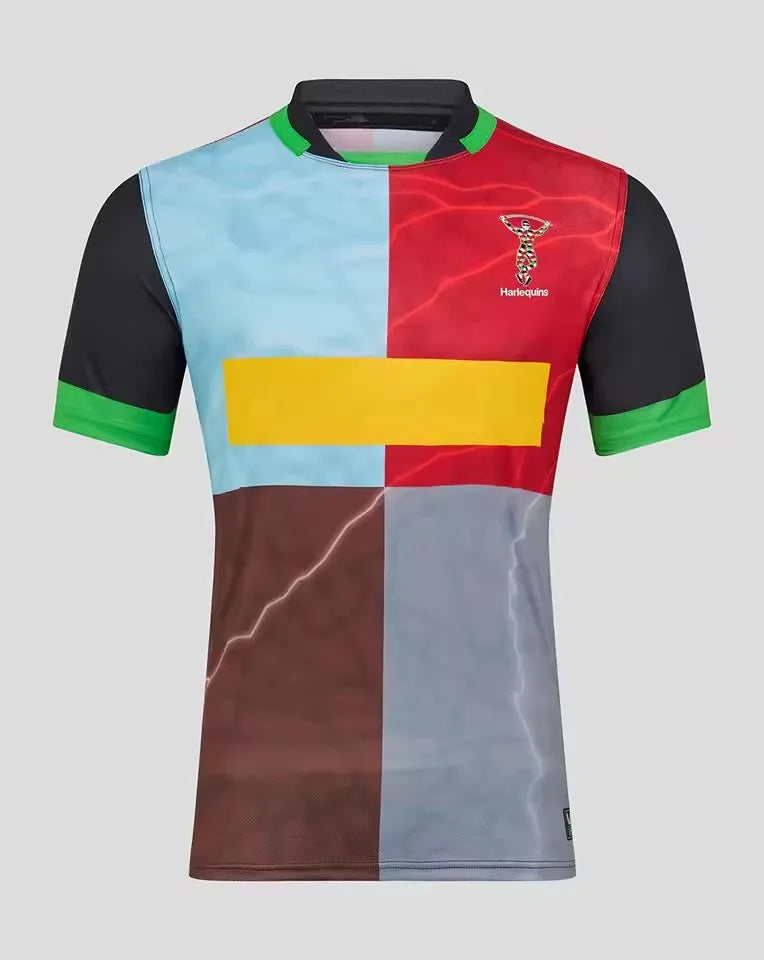 2026 harlequins rugby jersey HARLEQUINS rugby shirt Leisure sports t-shirt