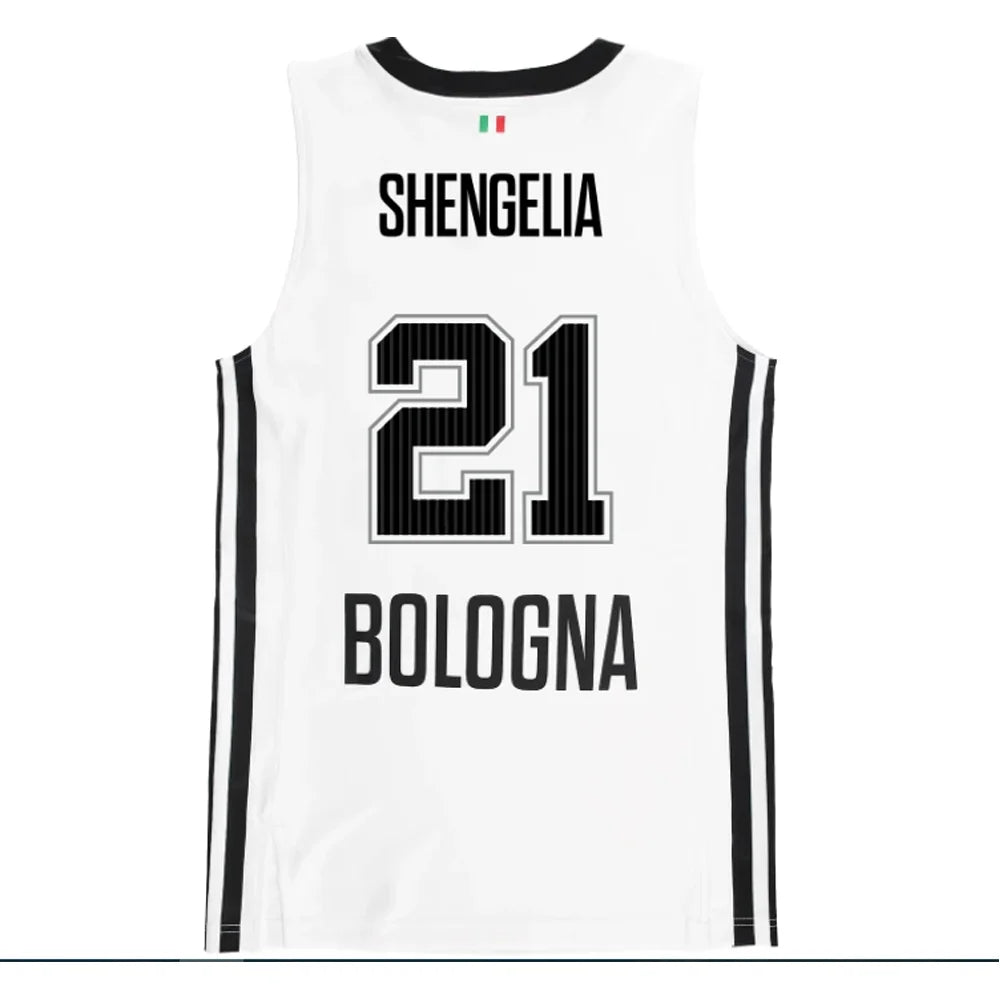 2025 New Arriving Virtus Bologna White Euroleague Home Basketball Jerseys 3d Print Sports Jerseys Summer Men's Training Tank Top