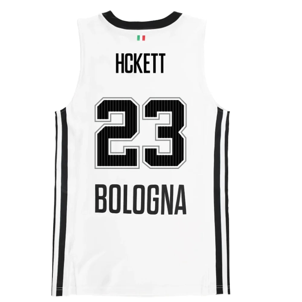 2025 New Arriving Virtus Bologna White Euroleague Home Basketball Jerseys 3d Print Sports Jerseys Summer Men's Training Tank Top