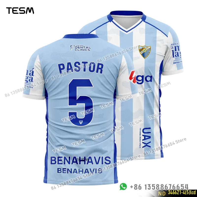 TESM Parent-Child Sports T-Shirts Summer Breathable Short-Sleeved Men Sublimation Printed Jerseys Couple T-Shirts Party Tops