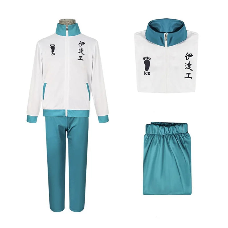 Anime Haikyuu Cosplay Haikyuu Cosplay Costumes Karasuno Aoba Johsai Shiratorizawa Nekoma Uniform Volleyball Jerseys Cos Unisex