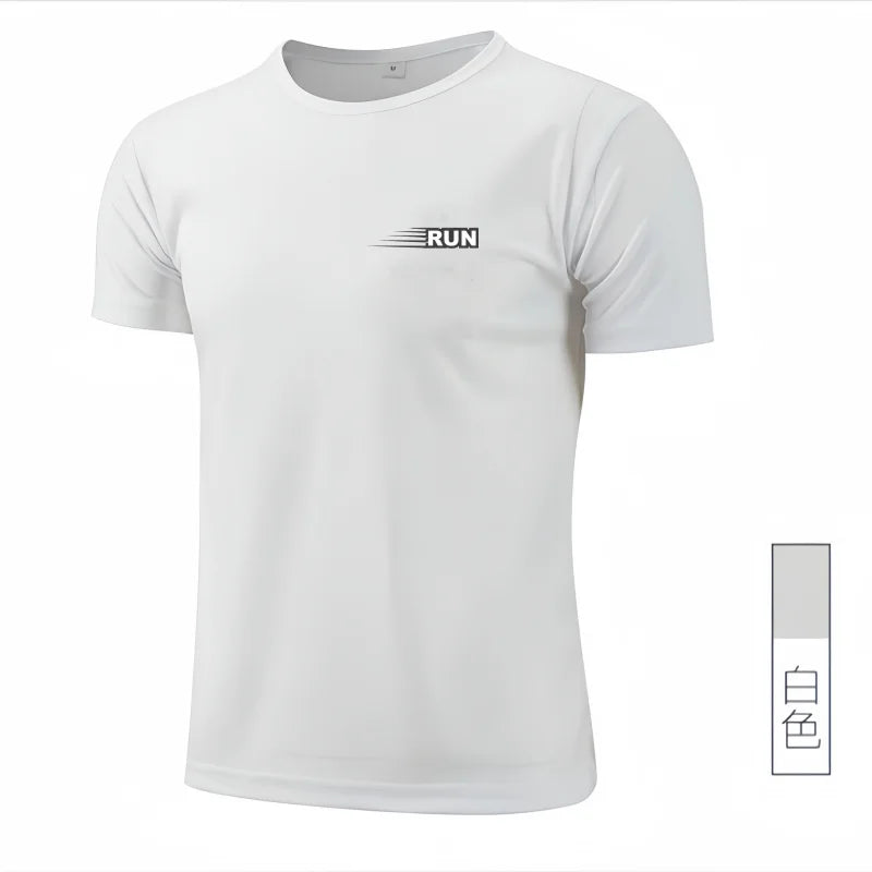 Quick Dry Running Shirt Football Shirt Men's Sportswear Men's Jogging T-shirt Quick Dry Compression Sports T-shirt Gym