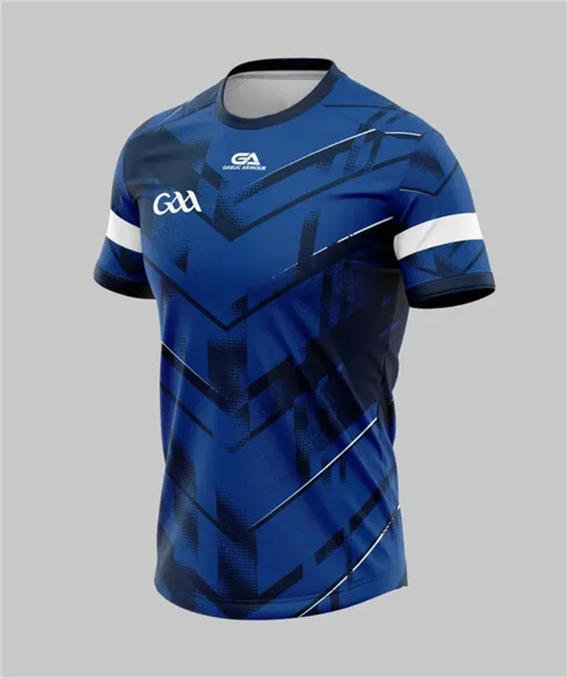 Colorful Football Uniforms Men's and Women's Football Shirts Jersey Training T-Shirts Tennis Training Wear Sports Fitness Wear