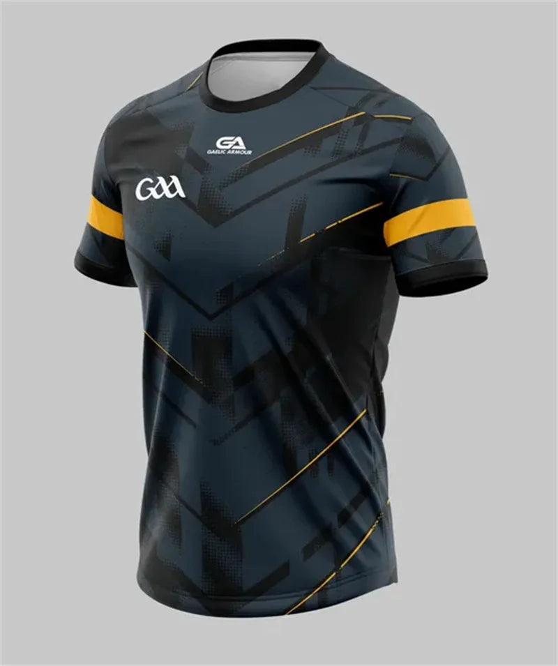 Colorful Football Uniforms Men's and Women's Football Shirts Jersey Training T-Shirts Tennis Training Wear Sports Fitness Wear