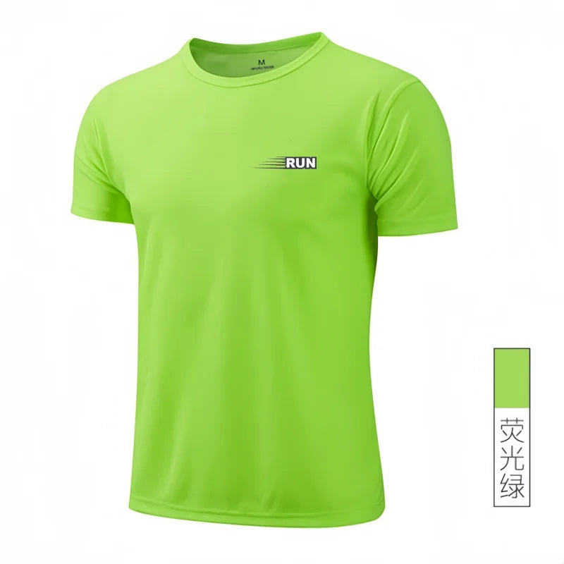 Quick Dry Running Shirt Football Shirt Men's Sportswear Men's Jogging T-shirt Quick Dry Compression Sports T-shirt Gym