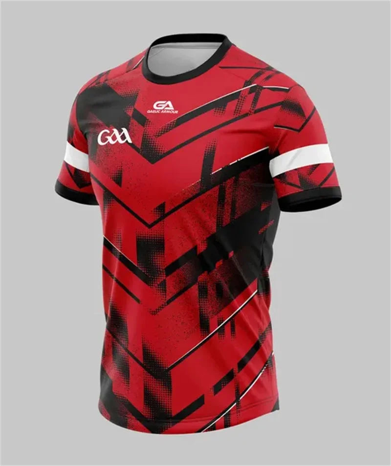 Colorful Football Uniforms Men's and Women's Football Shirts Jersey Training T-Shirts Tennis Training Wear Sports Fitness Wear