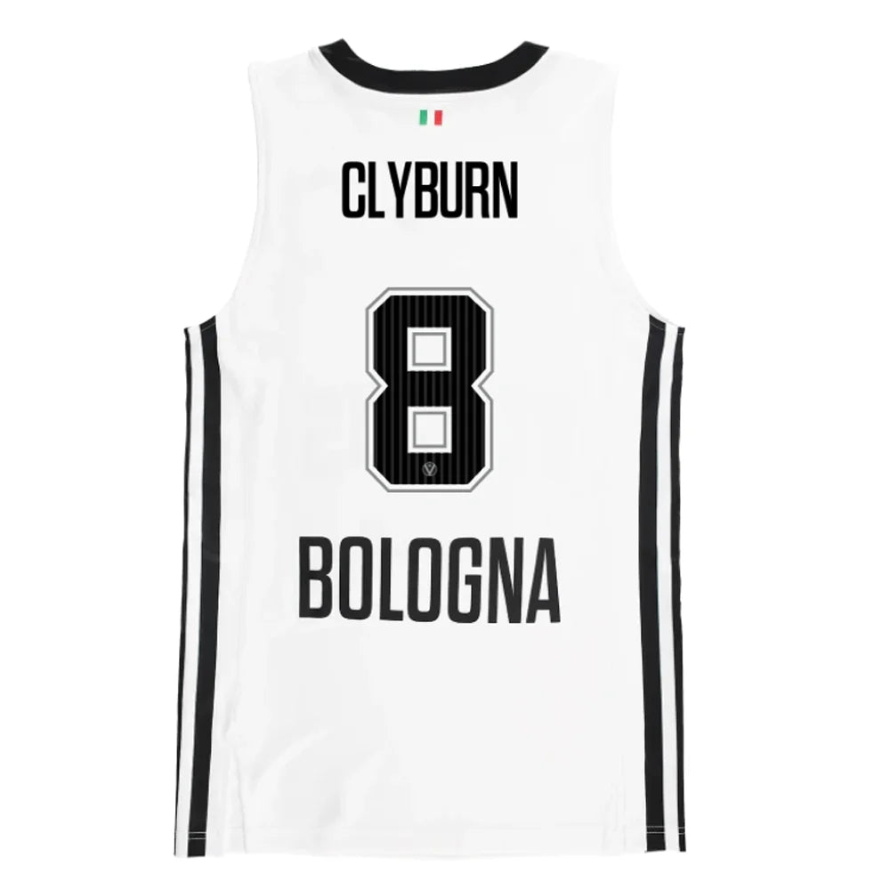 2025 New Arriving Virtus Bologna White Euroleague Home Basketball Jerseys 3d Print Sports Jerseys Summer Men's Training Tank Top