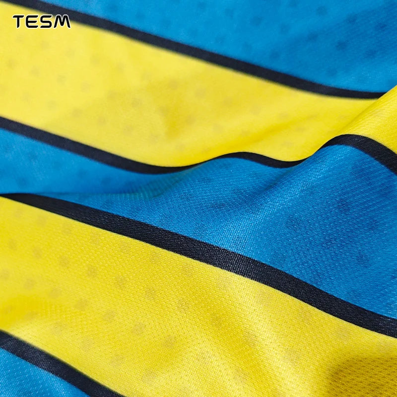 TESM Parent-Child Sports T-Shirts Summer Breathable Short-Sleeved Men Sublimation Printed Jerseys Couple T-Shirts Party Tops