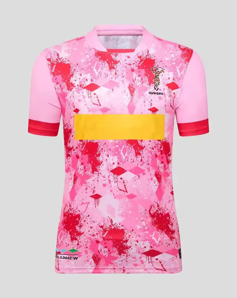 2026 harlequins rugby jersey HARLEQUINS rugby shirt Leisure sports t-shirt
