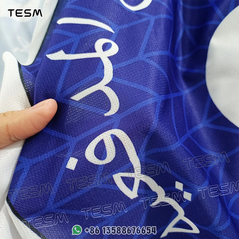 TESM Parent-Child Sports T-Shirts Summer Breathable Short-Sleeved Men Sublimation Printed Jerseys Couple T-Shirts Party Tops